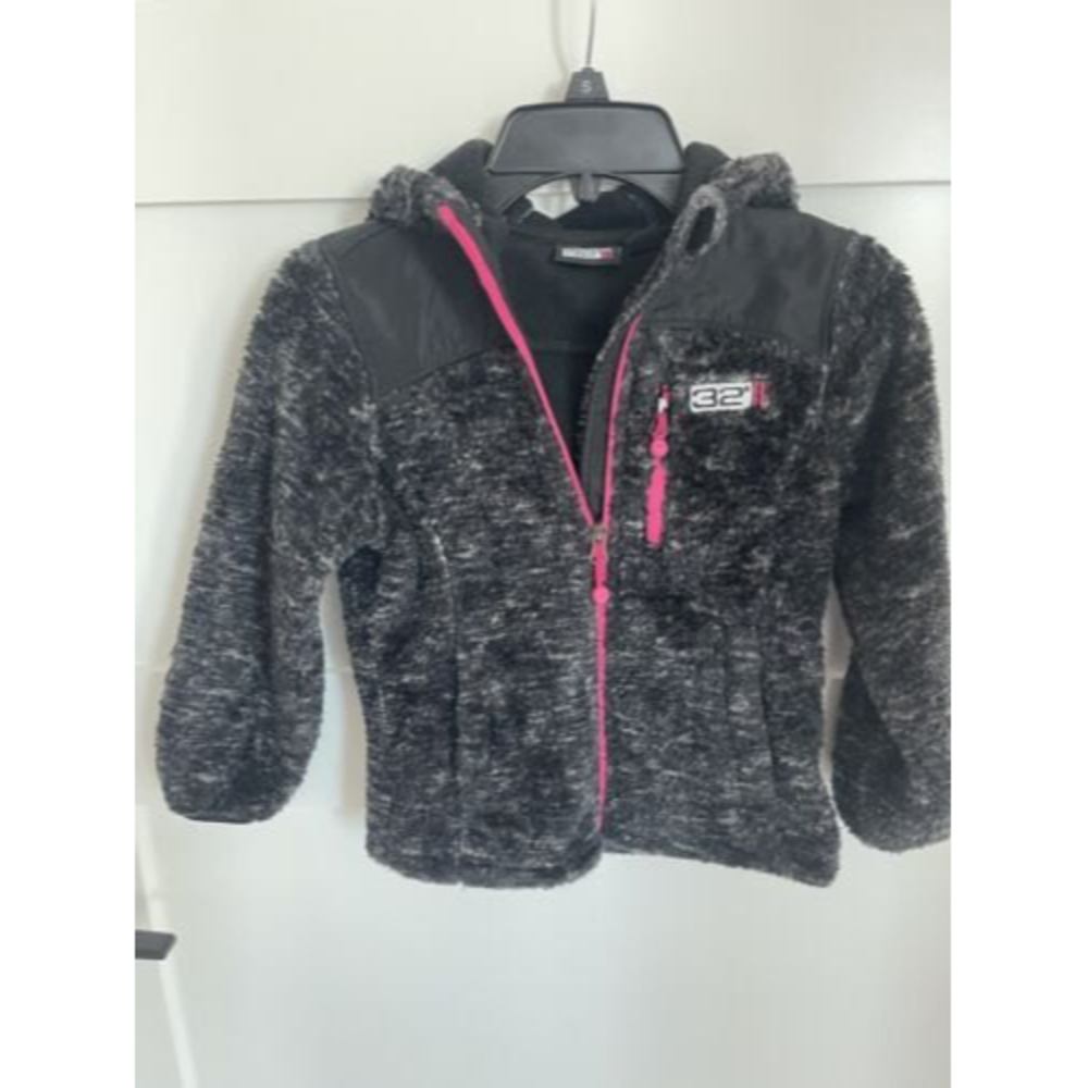 32 Degrees Girls' Size 5/6 jacket hoodie